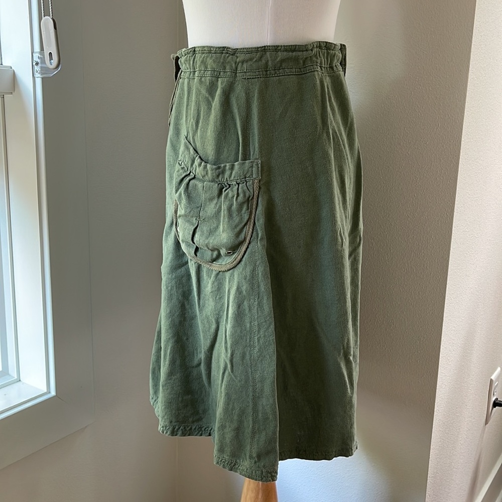 Sybilla Utility Drawstring Skirt - Picture 2 of 7